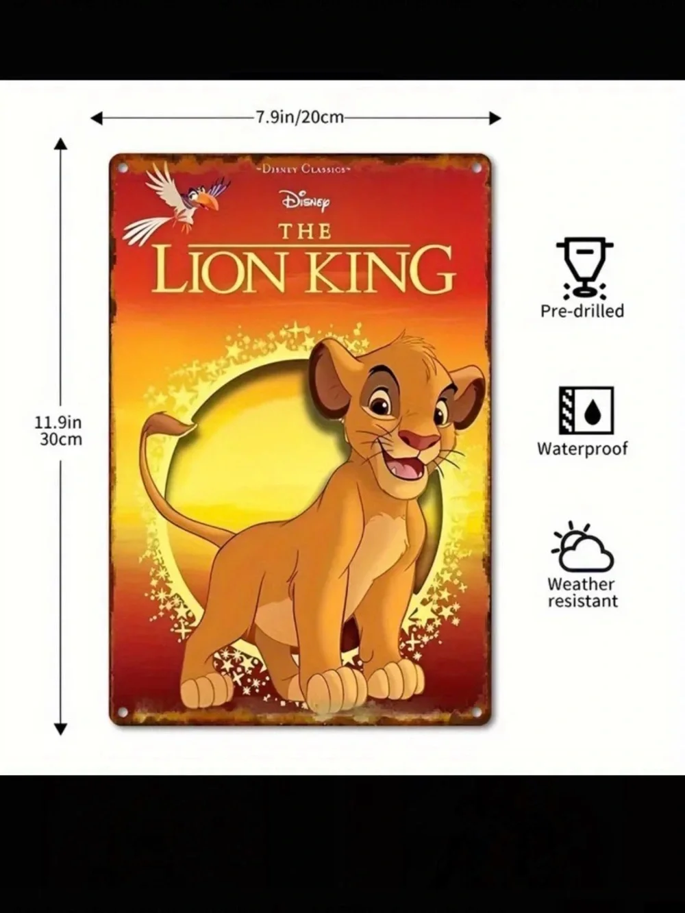 🌟Pick Any 2/$26 Sale Lion King Sign